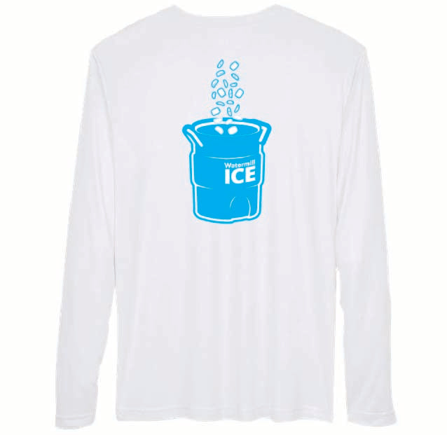 Team 365 Men's Zone Performance Long-Sleeve - Ice Bucket Design