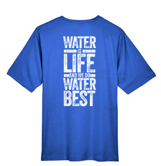 Team 365 Men's Heathered Shirt Design 3